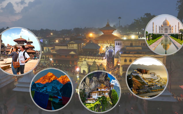 Nepal, Bhutan, India, Tibet tour